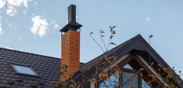 Professional chimney installation process