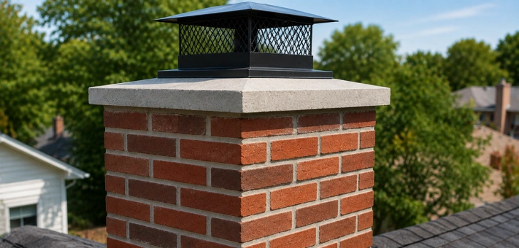Chimney repair process in Dallas