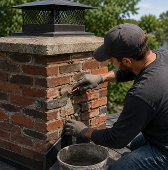 Professional chimney repair services in Dallas